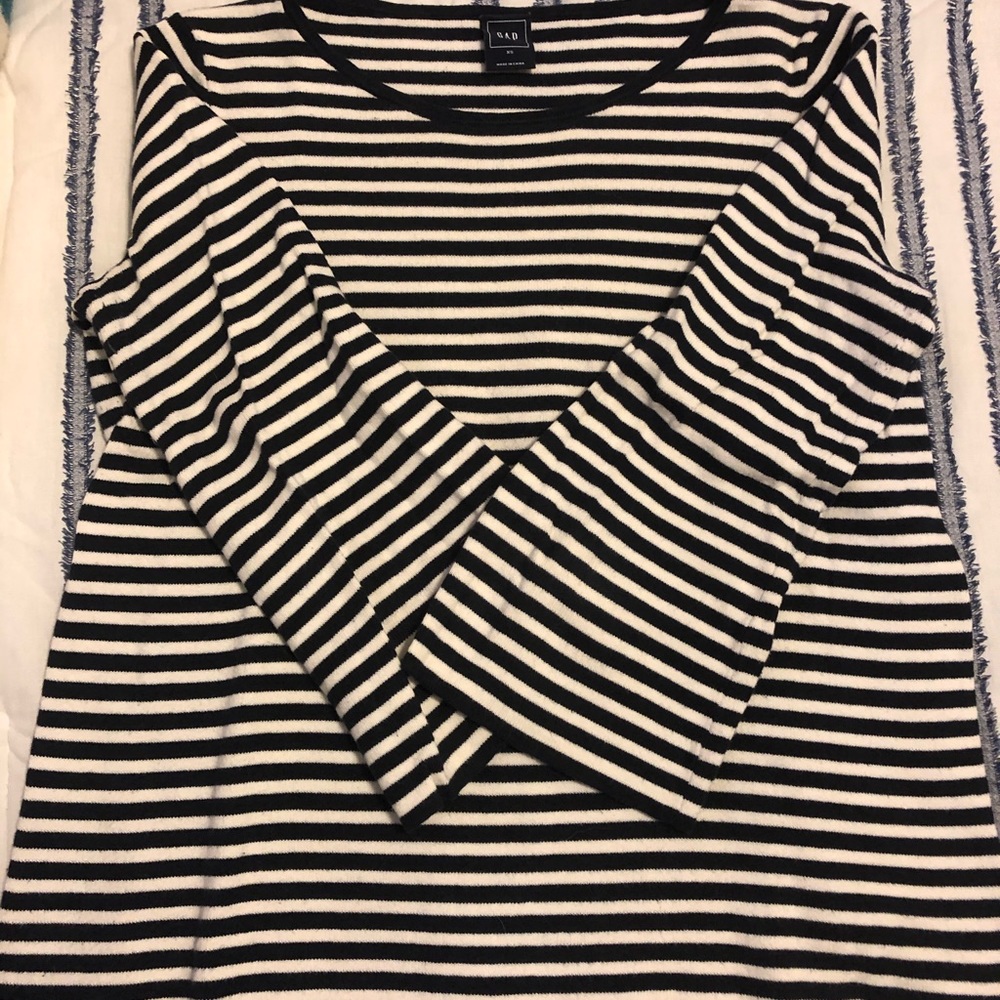 GAP 3/4 Sleeve Sailor Sweater